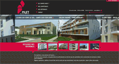 Desktop Screenshot of pilet.fr
